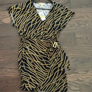 Michael Kors women’s Faux wrap dress Medium